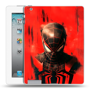 Пластиковый чехол на Ipad 2/3/4 с принтом человек паук spiderman Пластиковый чехол на Ipad 2/3/4 с принтом человек паук spiderman