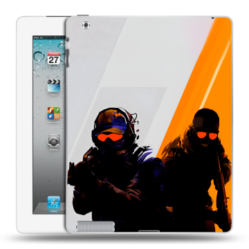 Пластиковый чехол на Ipad 2/3/4 с принтом Контер страйк Counter strike Пластиковый чехол на Ipad 2/3/4 с принтом Контер страйк Counter strike