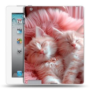 Пластиковый чехол на Ipad 2/3/4 с принтом котята котики Пластиковый чехол на Ipad 2/3/4 с принтом котята котики