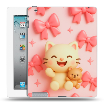 Пластиковый чехол на Ipad 2/3/4 с принтом для девочек