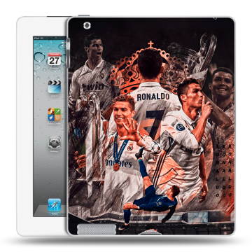 Пластиковый чехол на Ipad 2/3/4 с принтом Реал Роналдо Real Ronaldo