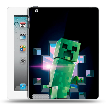 Пластиковый чехол на Ipad 2/3/4 с принтом Майнкрафт Minecraft Пластиковый чехол на Ipad 2/3/4 с принтом Майнкрафт Minecraft