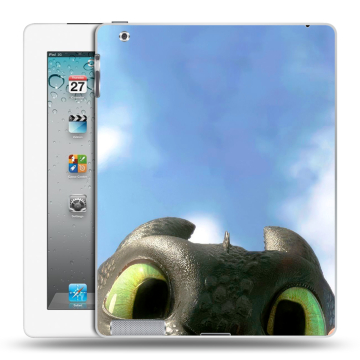 Пластиковый чехол на Ipad 2/3/4 с принтом Как приручить дракона Пластиковый чехол на Ipad 2/3/4 с принтом Как приручить дракона