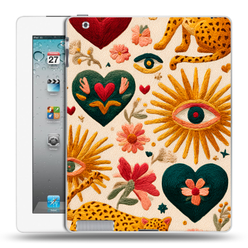 Пластиковый чехол на Ipad 2/3/4 с принтом Модный принт Пластиковый чехол на Ipad 2/3/4 с принтом Модный принт