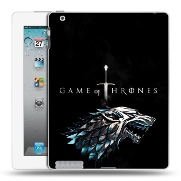 Пластиковый чехол на Ipad 2/3/4 с принтом Игра Престолов Game Thrones