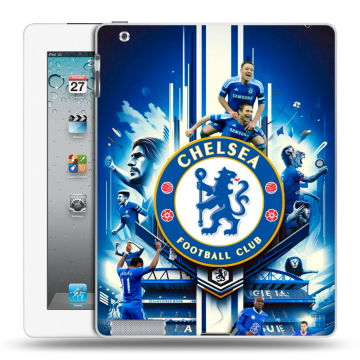 Пластиковый чехол на Ipad 2/3/4 с принтом Chelsea Челси