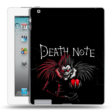 Пластиковый чехол на Ipad 2/3/4 с принтом Death note Тетрадь смерти Пластиковый чехол на Ipad 2/3/4 с принтом Death note Тетрадь смерти