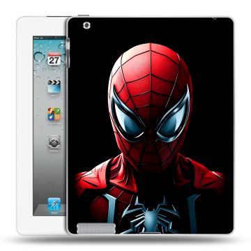 Пластиковый чехол на Ipad 2/3/4 с принтом Spiderman Человек паук