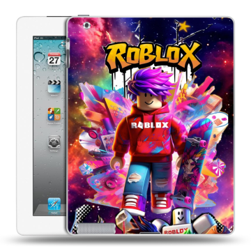 Пластиковый чехол на Ipad 2/3/4 с принтом Roblox Роблокс Пластиковый чехол на Ipad 2/3/4 с принтом Roblox Роблокс