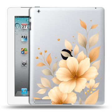 Пластиковый чехол на Ipad 2/3/4 с принтом для девушки