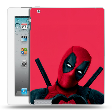Пластиковый чехол на Ipad 2/3/4 с принтом Дедпул Deadpool Пластиковый чехол на Ipad 2/3/4 с принтом Дедпул Deadpool