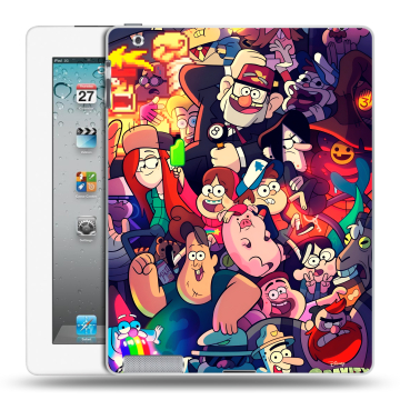 Пластиковый чехол на Ipad 2/3/4 с принтом Gravity Falls Гравити Фолз Пластиковый чехол на Ipad 2/3/4 с принтом Gravity Falls Гравити Фолз