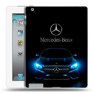 Пластиковый чехол на Ipad 2/3/4 с принтом Mercedes Мерседес