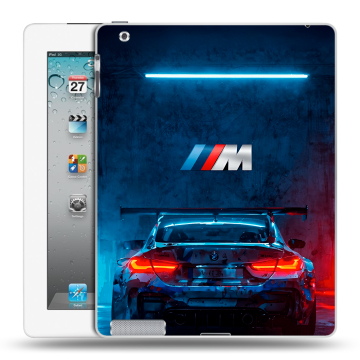 Пластиковый чехол на Ipad 2/3/4 с принтом BMW БМВ Пластиковый чехол на Ipad 2/3/4 с принтом BMW БМВ