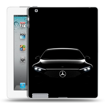 Пластиковый чехол на Ipad 2/3/4 с принтом Mercedes Мерседес Пластиковый чехол на Ipad 2/3/4 с принтом Mercedes Мерседес