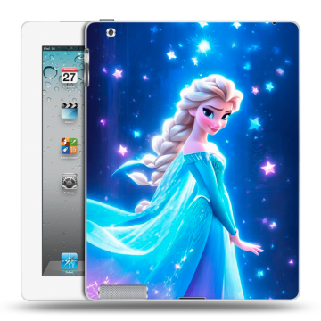Пластиковый чехол на Ipad 2/3/4 с принтом Холодное сердце Frozen Пластиковый чехол на Ipad 2/3/4 с принтом Холодное сердце Frozen