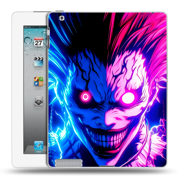Пластиковый чехол на Ipad 2/3/4 с принтом Death note Тетрадь смерти