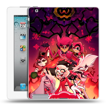 Пластиковый чехол на Ipad 2/3/4 с принтом Hazbin Hotel Отель Хазбин Пластиковый чехол на Ipad 2/3/4 с принтом Hazbin Hotel Отель Хазбин