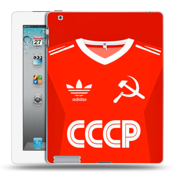 Пластиковый чехол на Ipad 2/3/4 с принтом Флаг Герб СССР