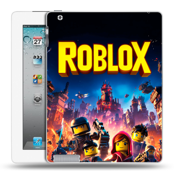 Пластиковый чехол на Ipad 2/3/4 с принтом Roblox Роблокс Пластиковый чехол на Ipad 2/3/4 с принтом Roblox Роблокс