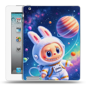 Пластиковый чехол на Ipad 2/3/4 с принтом Labubu Лабубу