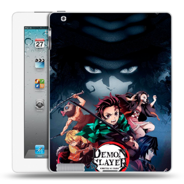 Пластиковый чехол на Ipad 2/3/4 с принтом Demon Slayer Клинок рассекающий демонов Пластиковый чехол на Ipad 2/3/4 с принтом Demon Slayer Клинок рассекающий демонов