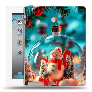 Пластиковый чехол на Ipad 2/3/4 с принтом Новый год