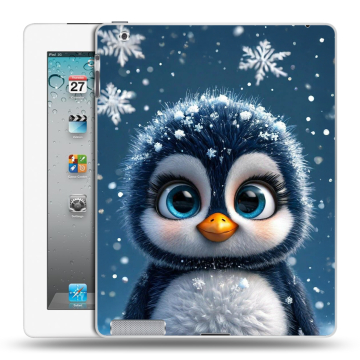Пластиковый чехол на Ipad 2/3/4 с принтом Новый год
