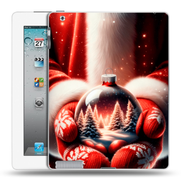 Пластиковый чехол на Ipad 2/3/4 с принтом Новый год