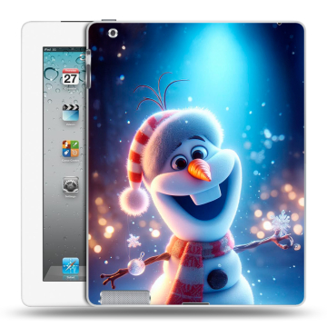 Пластиковый чехол на Ipad 2/3/4 с принтом Новый год