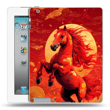 Пластиковый чехол на Ipad 2/3/4 с принтом Новый год
