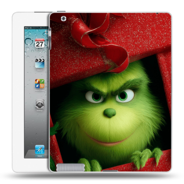 Пластиковый чехол на Ipad 2/3/4 с принтом Новый год