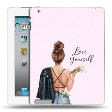 Пластиковый чехол на Ipad 2/3/4 с принтом женский