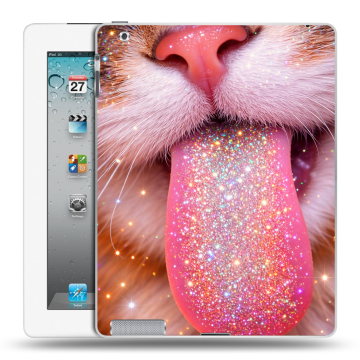 Пластиковый чехол на Ipad 2/3/4 с принтом для девочек