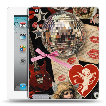 Пластиковый чехол на Ipad 2/3/4 с принтом для девочек Пластиковый чехол на Ipad 2/3/4 с принтом для девочек