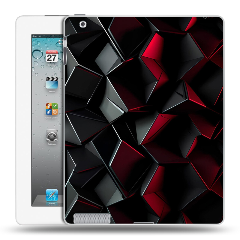 Пластиковый чехол на Ipad 2/3/4 с принтом Абстракция Пластиковый чехол на Ipad 2/3/4 с принтом Абстракция
