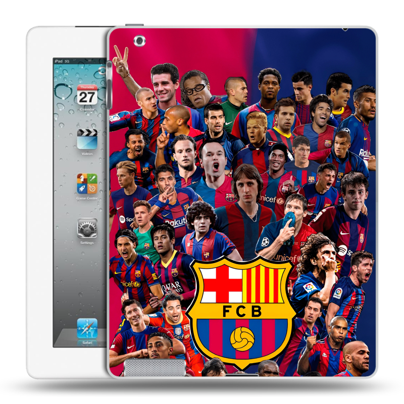 Пластиковый чехол на Ipad 2/3/4 с принтом Барселона Barcelona Пластиковый чехол на Ipad 2/3/4 с принтом Барселона Barcelona