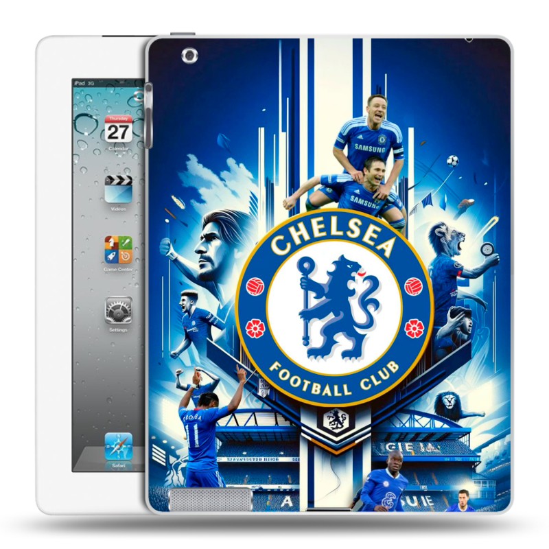 Пластиковый чехол на Ipad 2/3/4 с принтом Chelsea Челси Пластиковый чехол на Ipad 2/3/4 с принтом Chelsea Челси