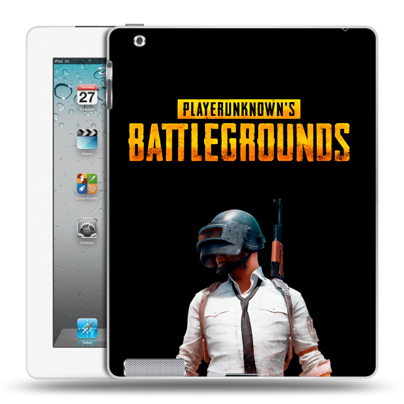 Пластиковый чехол на Ipad 2/3/4 с принтом PUGB ПАГБ Пластиковый чехол на Ipad 2/3/4 с принтом PUGB ПАГБ