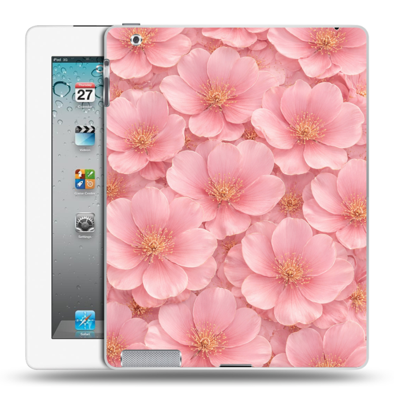 Пластиковый чехол на Ipad 2/3/4 с принтом женский Пластиковый чехол на Ipad 2/3/4 с принтом женский