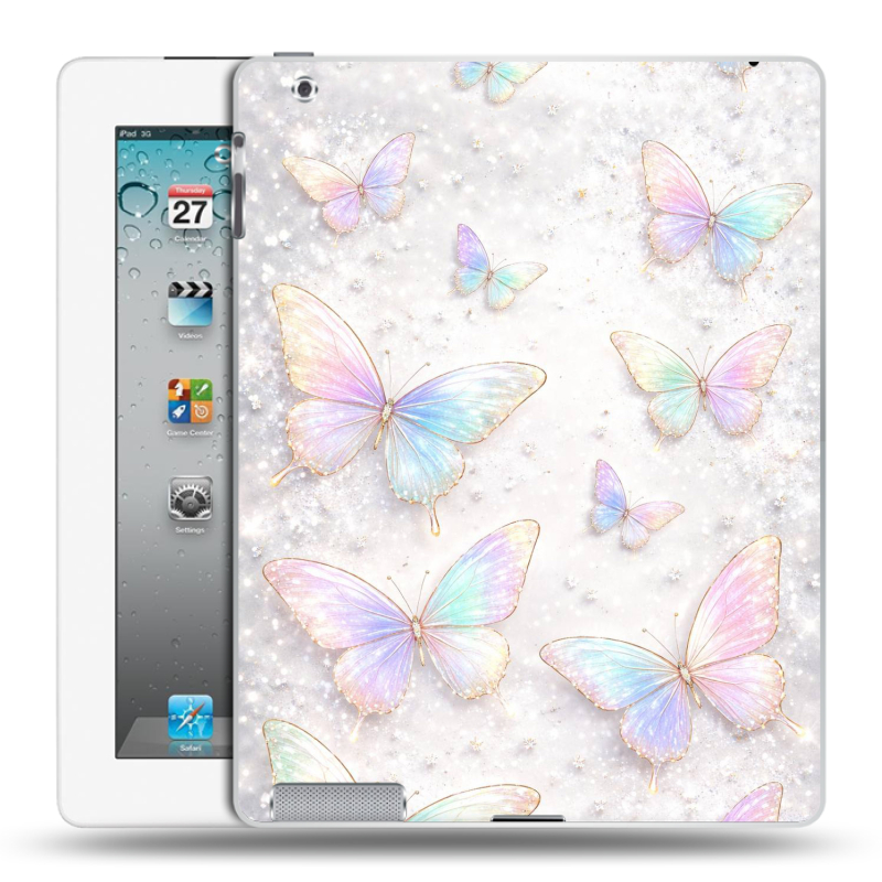 Пластиковый чехол на Ipad 2/3/4 с принтом женский Пластиковый чехол на Ipad 2/3/4 с принтом женский