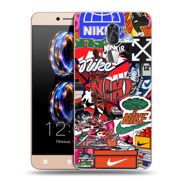Пластиковый чехол на LeRee Le3 с принтом Найк Nike яркий Пластиковый чехол на LeRee Le3 с принтом Найк Nike яркий