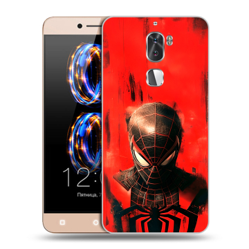 Пластиковый чехол на LeRee Le3 с принтом человек паук spiderman