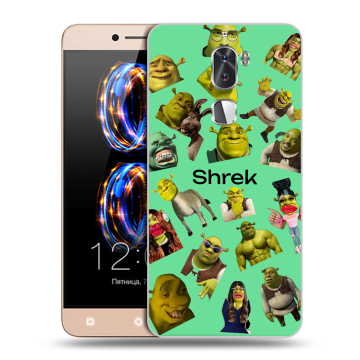 Пластиковый чехол на LeRee Le3 с принтом Шрек Shrek Пластиковый чехол на LeRee Le3 с принтом Шрек Shrek