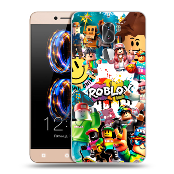 Пластиковый чехол на LeRee Le3 с принтом Roblox Роблокс Пластиковый чехол на LeRee Le3 с принтом Roblox Роблокс