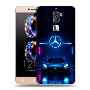 Пластиковый чехол на LeRee Le3 с принтом Mercedes Мерседес