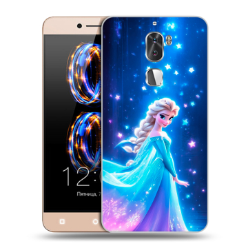 Пластиковый чехол на LeRee Le3 с принтом Холодное сердце Frozen