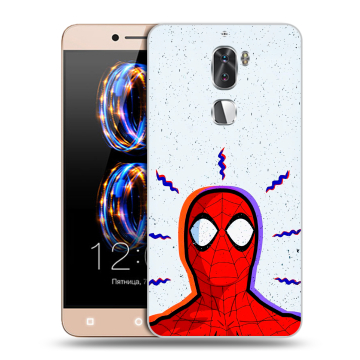 Пластиковый чехол на LeRee Le3 с принтом Spiderman Человек паук Пластиковый чехол на LeRee Le3 с принтом Spiderman Человек паук