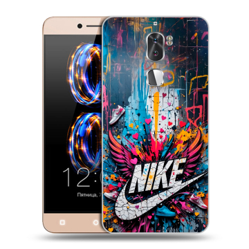 Пластиковый чехол на LeRee Le3 с принтом Nike Найк