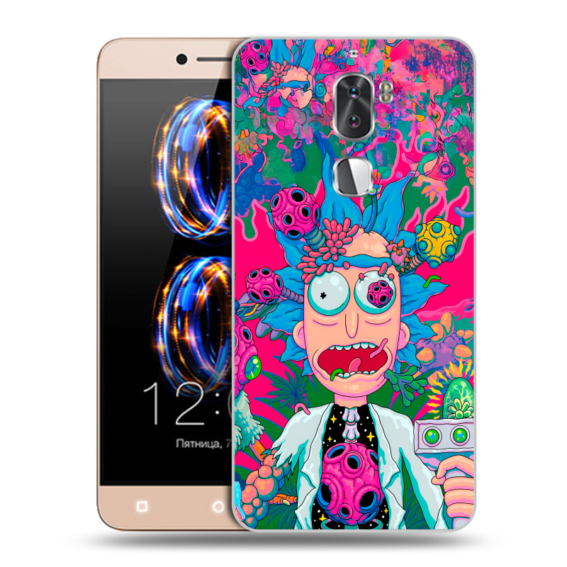 Пластиковый чехол на LeRee Le3 с принтом Рик и Морти Rick Morty Пластиковый чехол на LeRee Le3 с принтом Рик и Морти Rick Morty